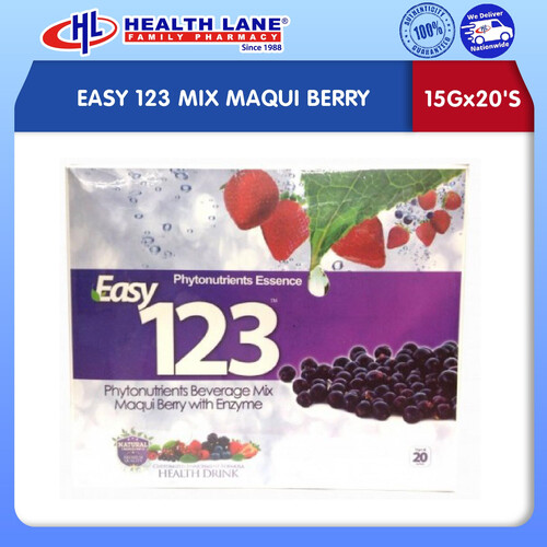 EASY 123 MIX MAQUI BERRY (15Gx20'S)