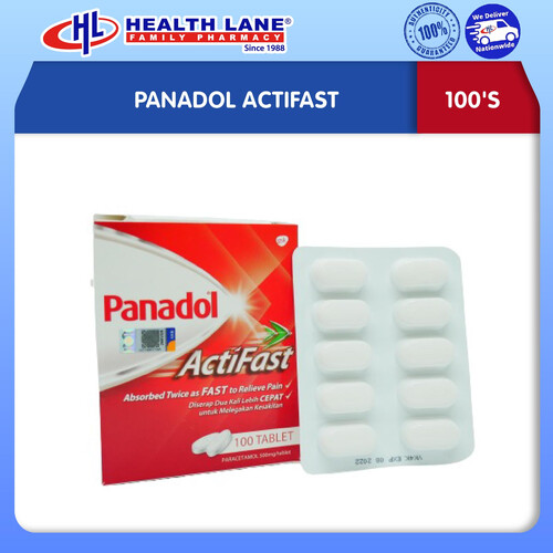 PANADOL ACTIFAST (100'S)