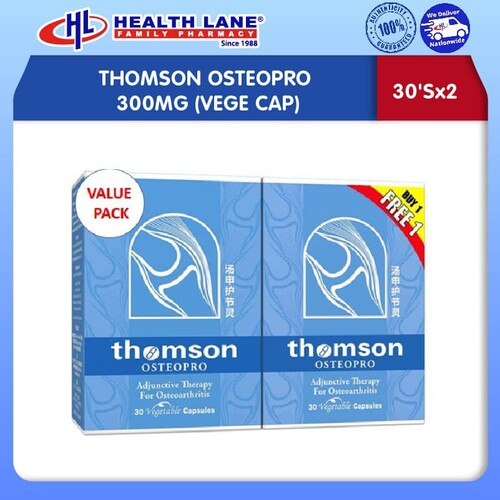 THOMSON OSTEOPRO 300MG 30'Sx2 (VEGE CAP)