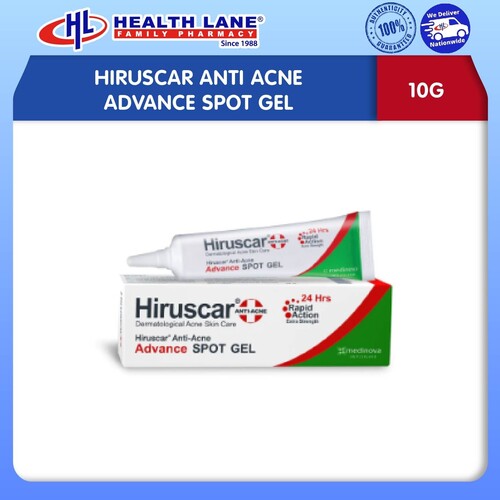 Hiruscar Anti Acne Advance Spot Gel 10G