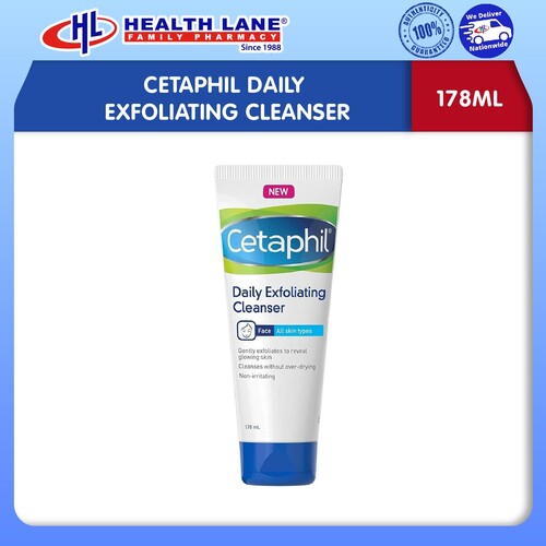 CETAPHIL DAILY EXFOLIATING CLEANSER 178ML