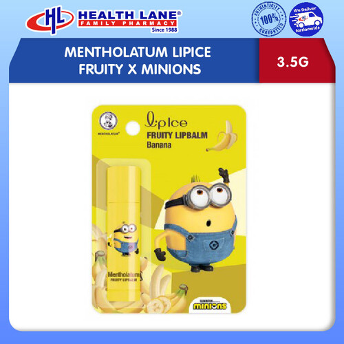 MENTHOLATUM LIPICE FRUITYxMINIONS 3.5G