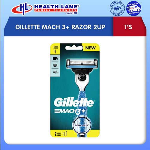 GILLETTE MACH 3+ RAZOR 2UP