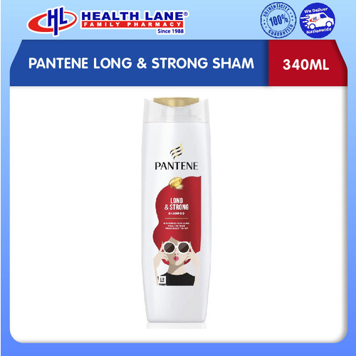 PANTENE LONG & STRONG SHAMPOO 340ML