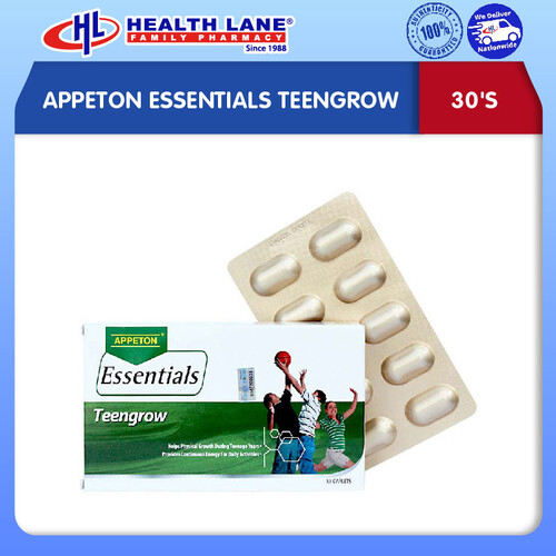 APPETON ESSENTIALS TEENGROW 30'S