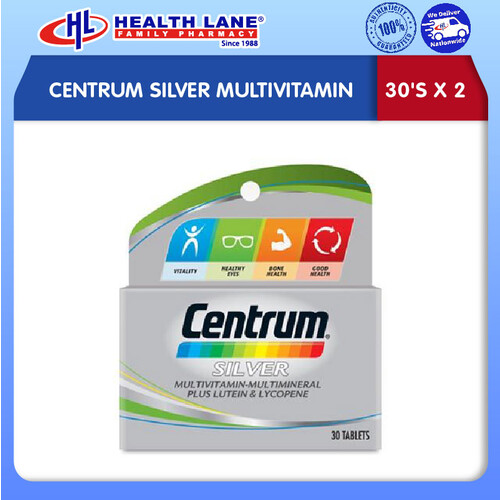 CENTRUM SILVER MULTIVITAMIN 30'Sx2