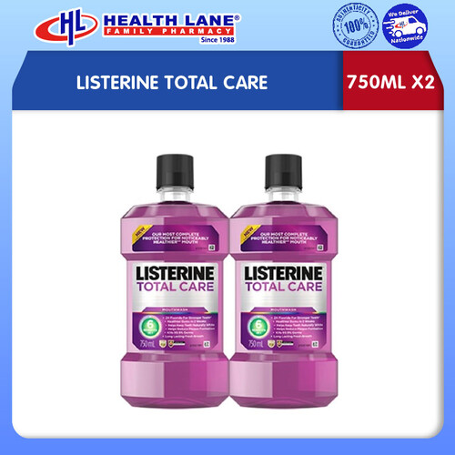 LISTERINE TOTAL CARE (750MLX2)