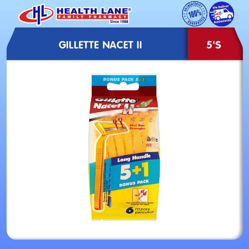 GILLETTE NACET II (5'S)