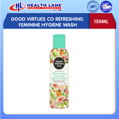 GOOD VIRTUES CO REFRESHING FEMININE HYGIENE SOAP (150ML)