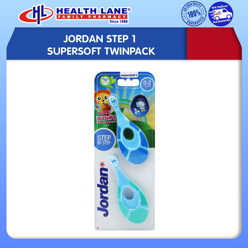 JORDAN STEP 1 SUPER SOFT TWINPACK
