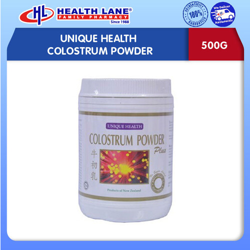 UNIQUE HEALTH COLOSTRUM POWDER (500G)