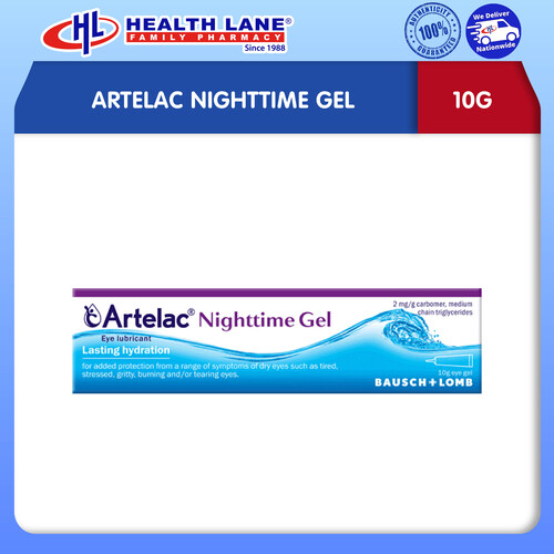 ARTELAC NIGHTTIME GEL 10G