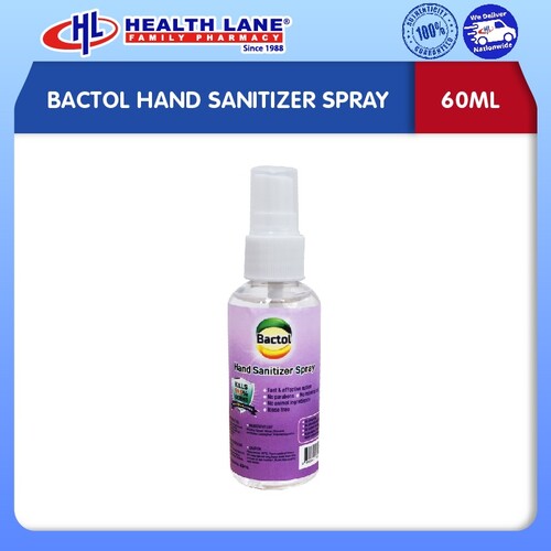 BACTOL HAND SANITIZER SPRAY (60ML)