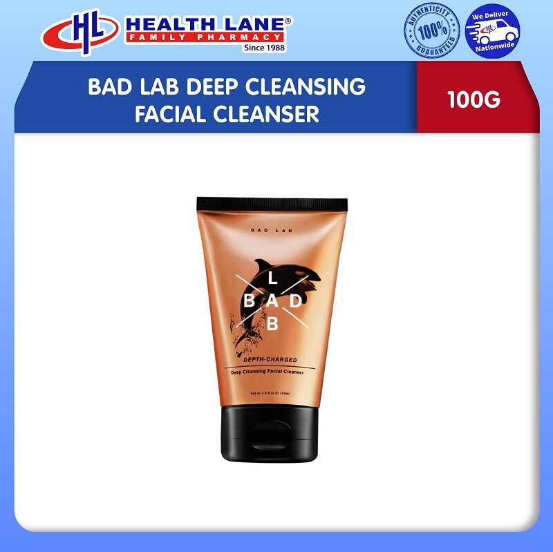 BAD LAB DEEP CLEANSING FACIAL PENCUCI (100G)
