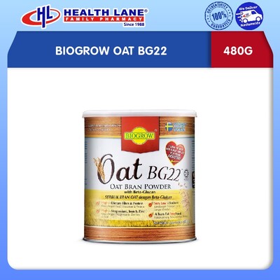 BIOGROW OAT BG22 (480G)