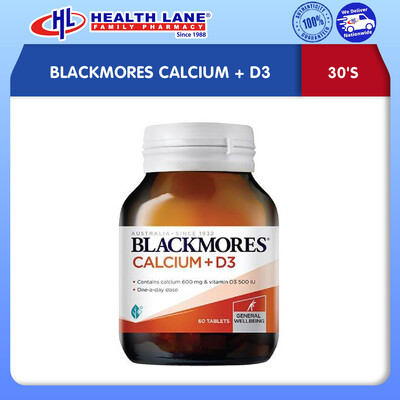 BLACKMORES CALCIUM+D3 ( 30'S) EXPIRY 11/23