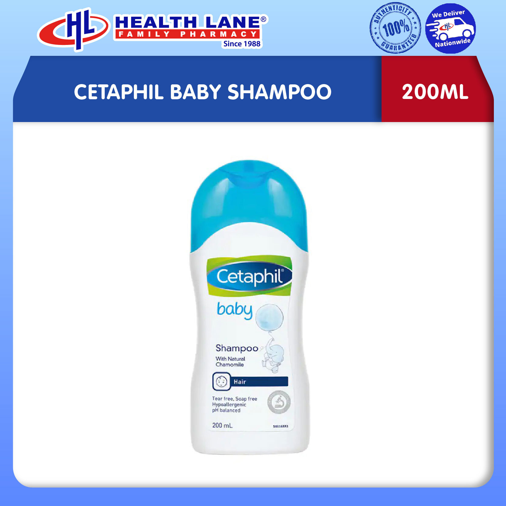 CETAPHIL BAYI SYAMPU (200ML)