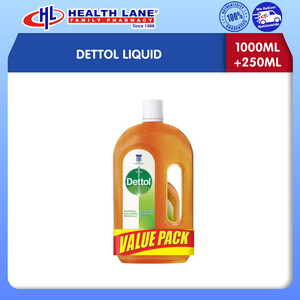 DETTOL LIQUID 1000ML+250ML