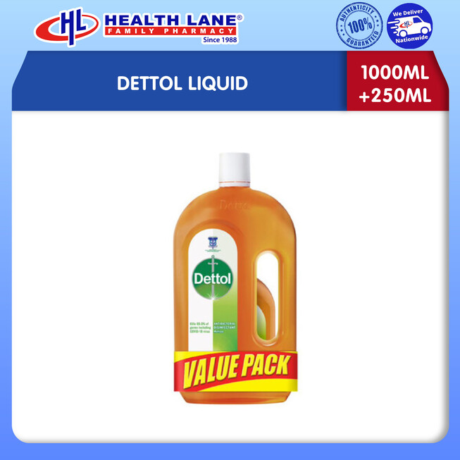 DETTOL CECAIR 1000ML+250ML