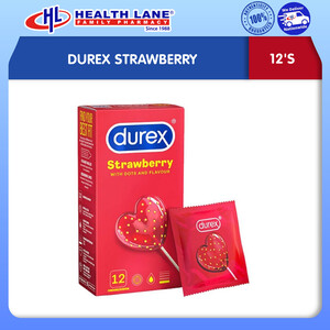 DUREX STRAWBERRY (12'S)