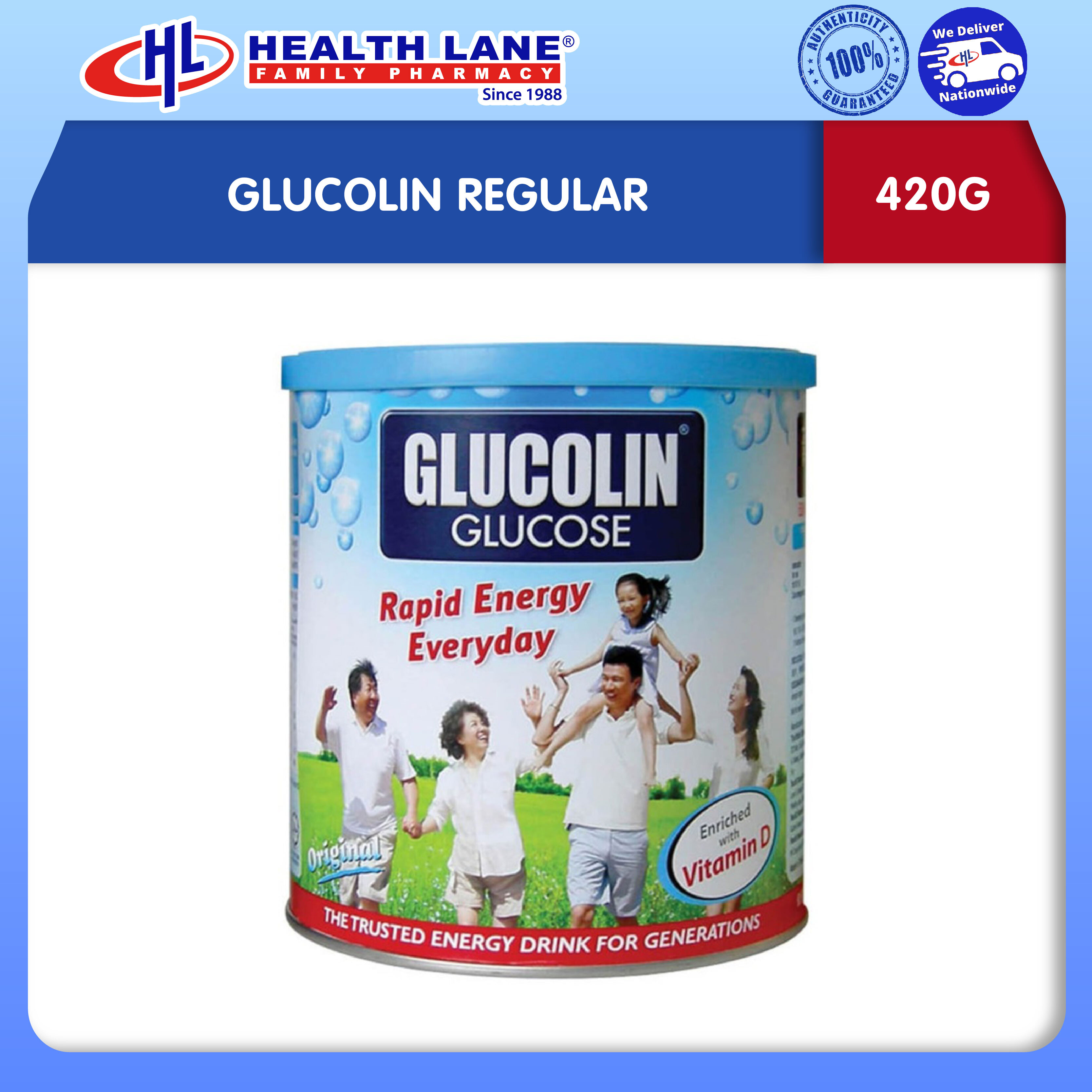 GLUCOLIN REGULAR (420G)