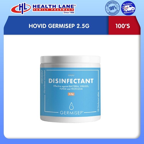 HOVID GERMISEP 2.5G 100'S