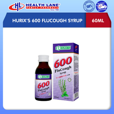 HURIX'S 600 FLUCOUGH SYRUP IMPROVED (60ML)
