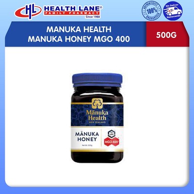 MANUKA HEALTH MANUKA HONEY MGO 400+ (500G)