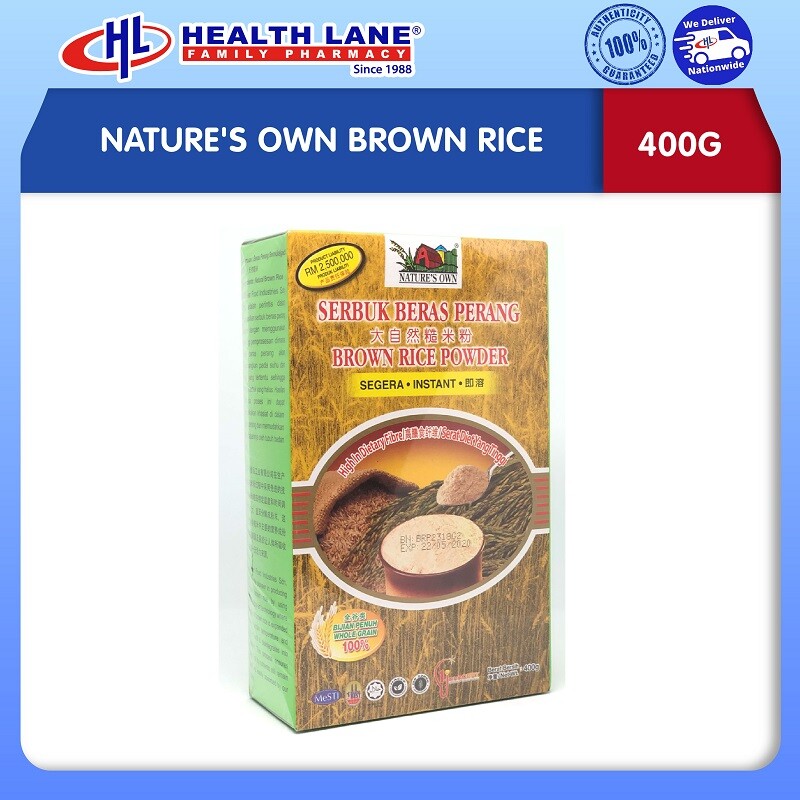 NATURE'S OWN BERAS PERANG (350G)