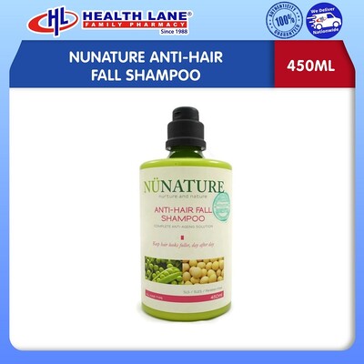 NUNATURE ANTI-HAIR FALL SHAMPOO (450ML)