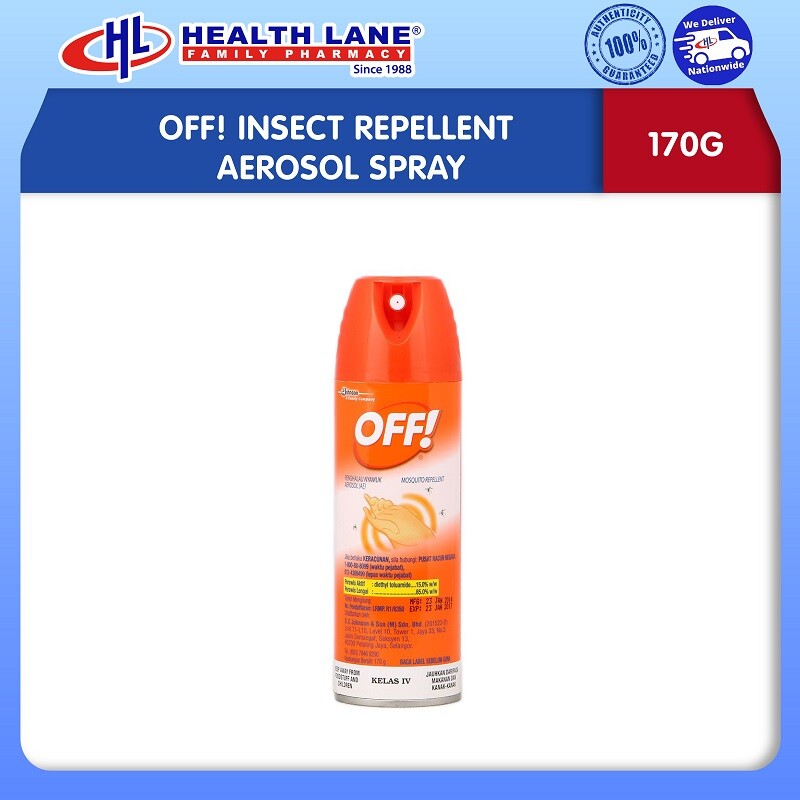 OFF! INSECT REPELLENT AEROSOL SPRAY (170G)