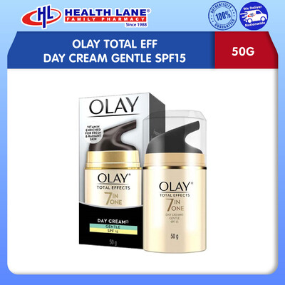 OLAY TOTAL EFFECT CREAM GENTLE SPF15 (50G)