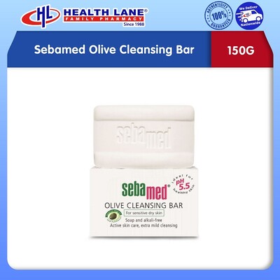 SEBAMED OLIVE CLEANSING BAR (150G)