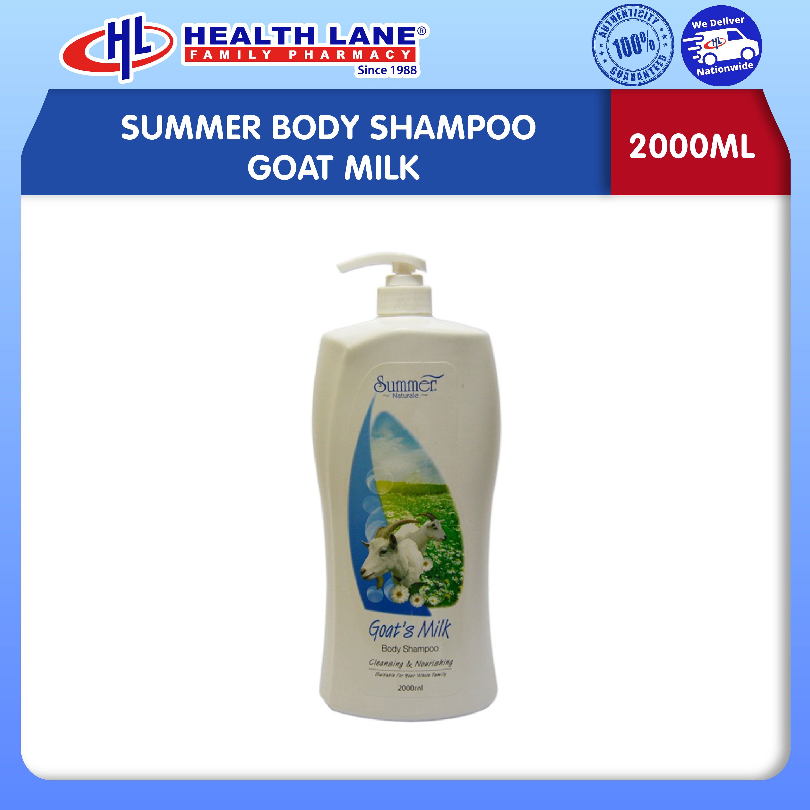 SUMMER BODY SYAMPU GOAT SUSU (2L)