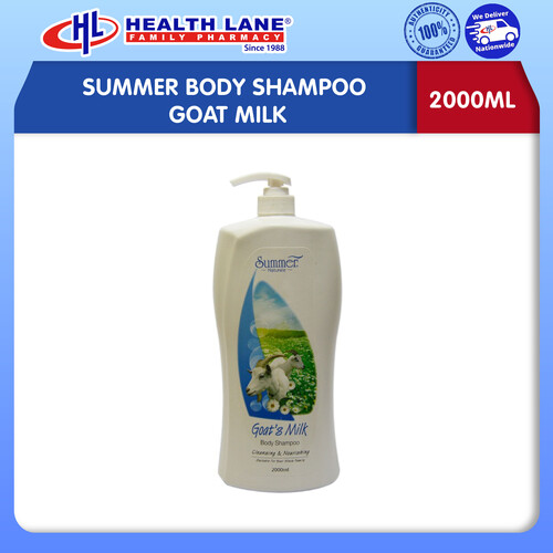 SUMMER BODY SHAMPOO GOAT MILK (2L)