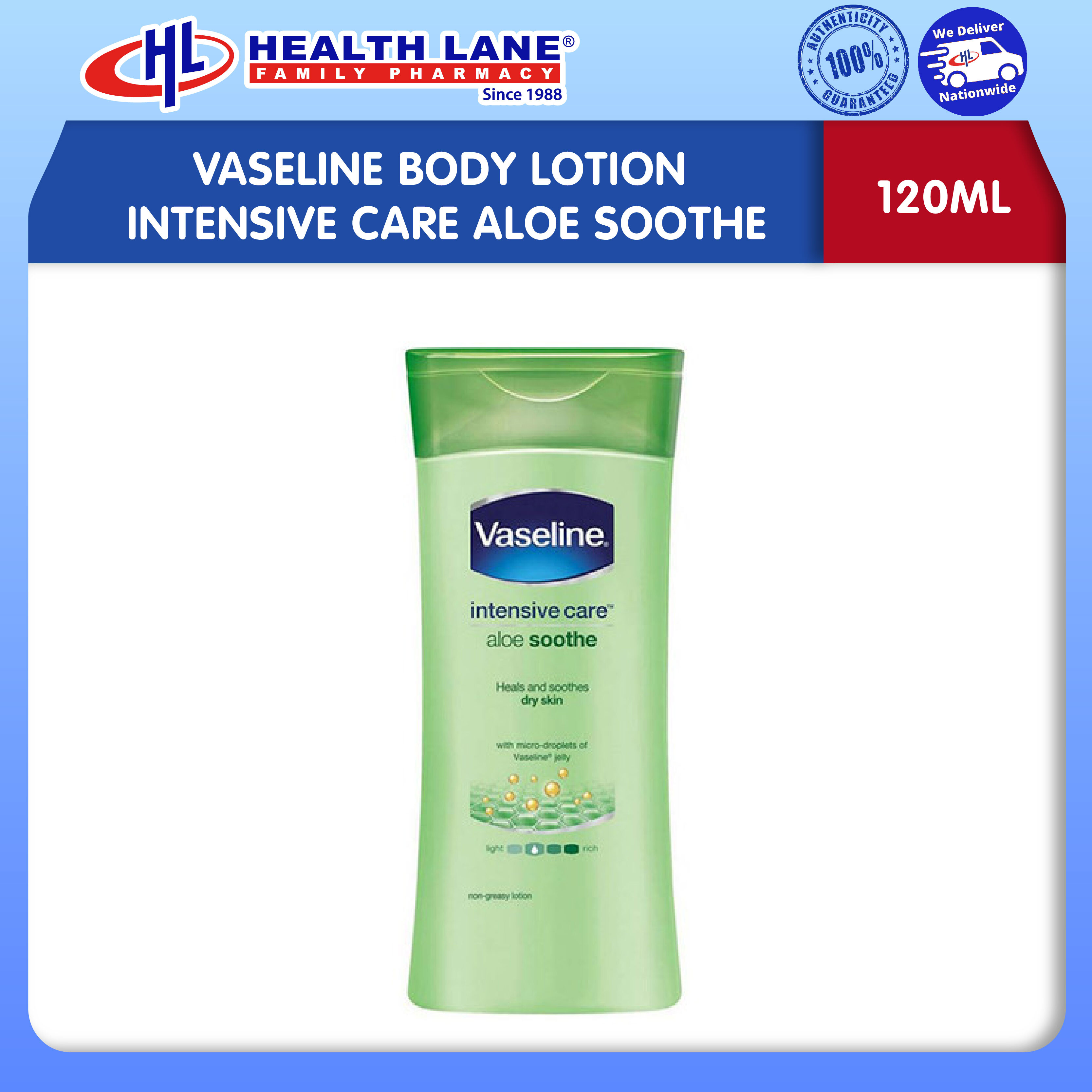 VASELINE BODY LOSYEN INTENSIVE CARE ALOE SOOTHE 100ML