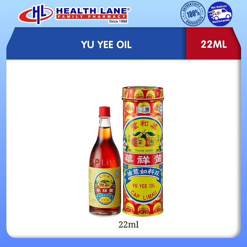 YU YEE MINYAK (22ML)