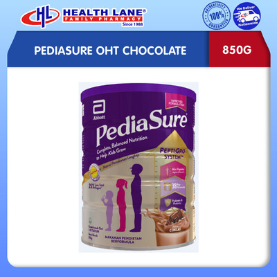 PEDIASURE OHT COKLAT 850G