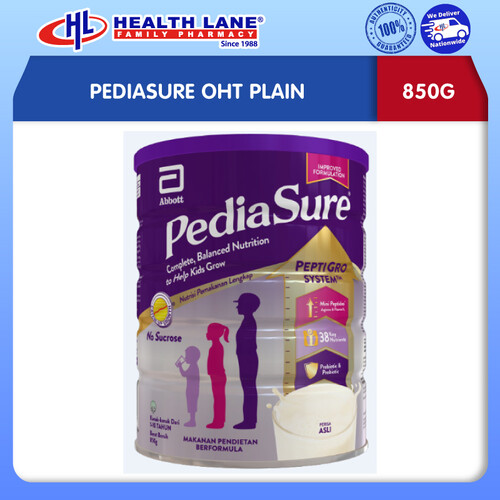 PEDIASURE OHT PLAIN (600G) BIB