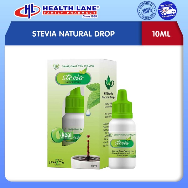STEVIA NATURAL DROP 10ML
