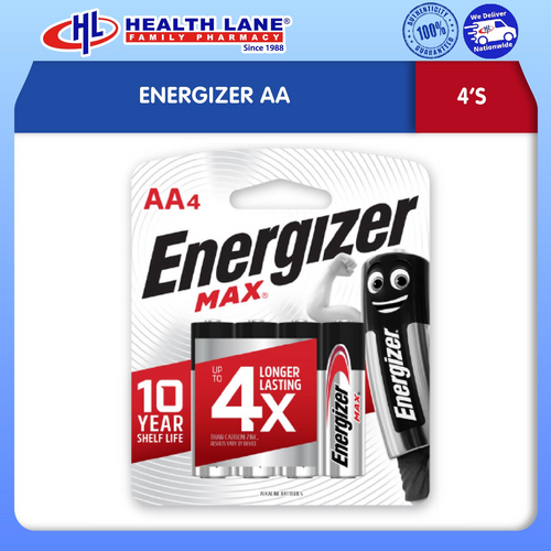 ENERGIZER AA (4'S)