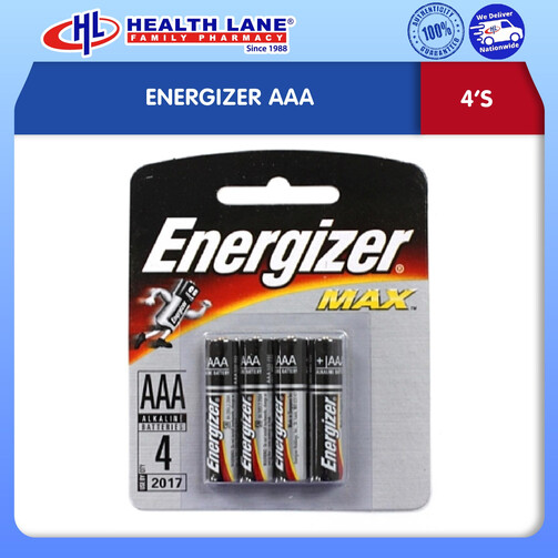 ENERGIZER AAA (4'S)   