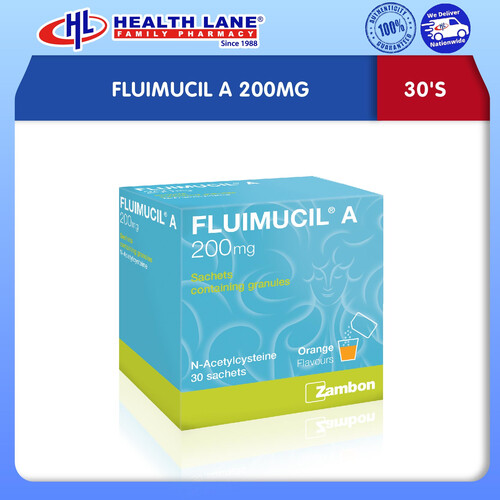 FLUIMUCIL 200MG (30'S)