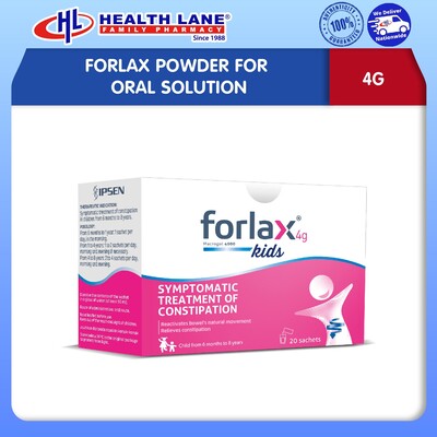 FORLAX POWDER FOR ORAL SOLUTION  (4G)