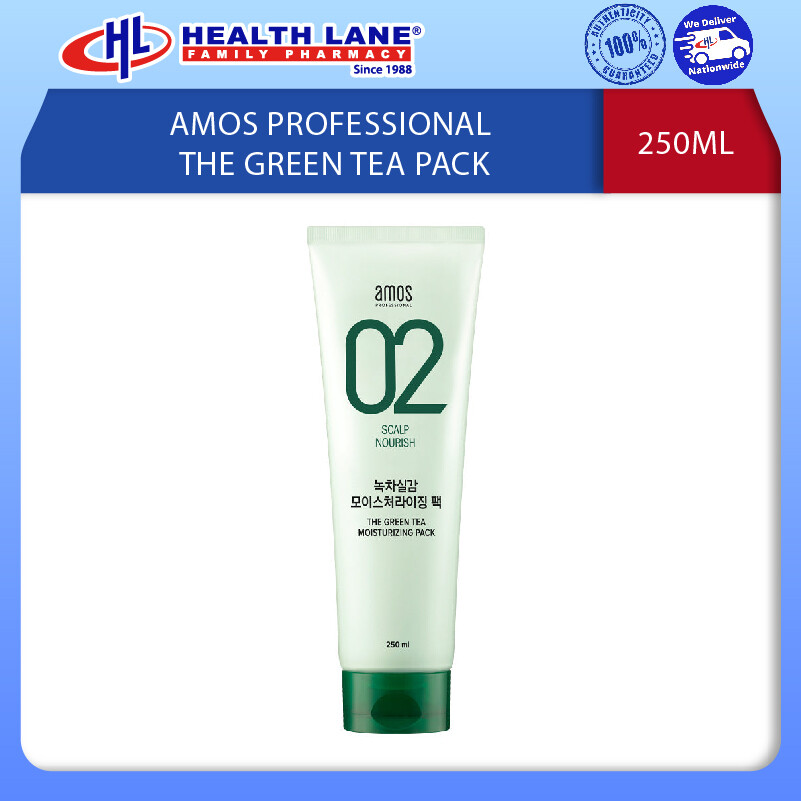 AMOS PROFESSIONAL THE GREEN TEH PACK (250ML)