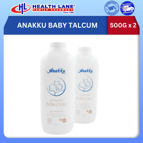 ANAKKU BABY TALCUM 500GX2