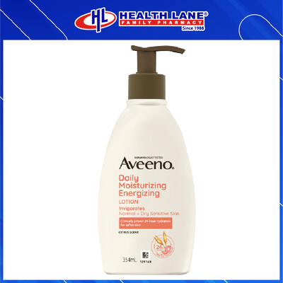 AVEENO HARIAN PELEMBAP ENERGIZING LOSYEN 354ML 