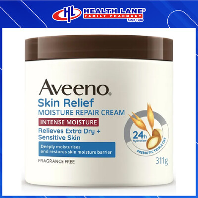AVEENO KULIT RELIEF PELEMBAP REPAIR KRIM 311G