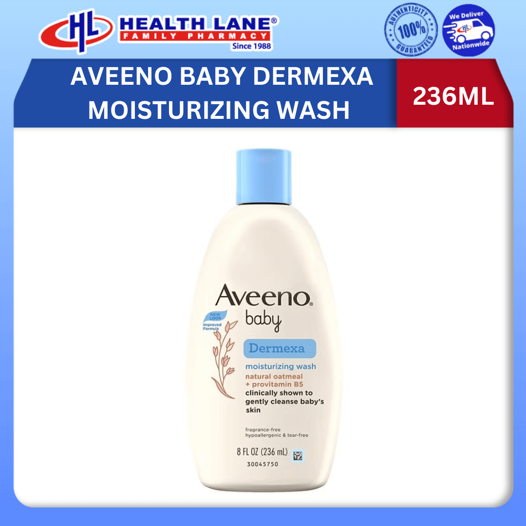 AVEENO BABY DERMEXA MOISTURIZING WASH 236ML