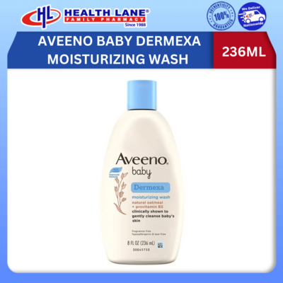 AVEENO BABY DERMEXA MOISTURIZING WASH 236ML